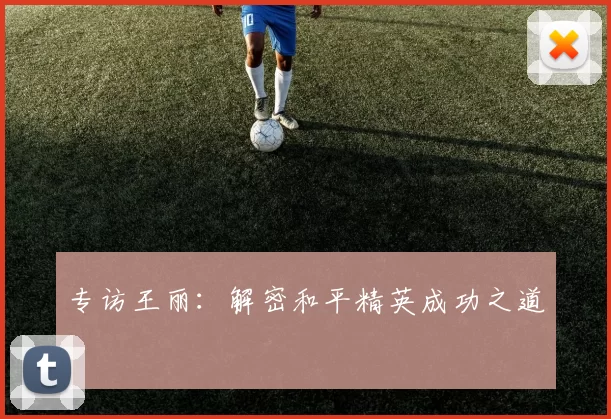 专访王丽：解密和平精英成功之道