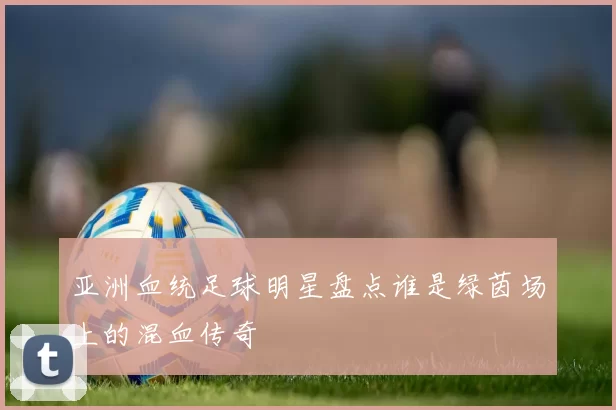 亚洲血统足球明星盘点谁是绿茵场上的混血传奇